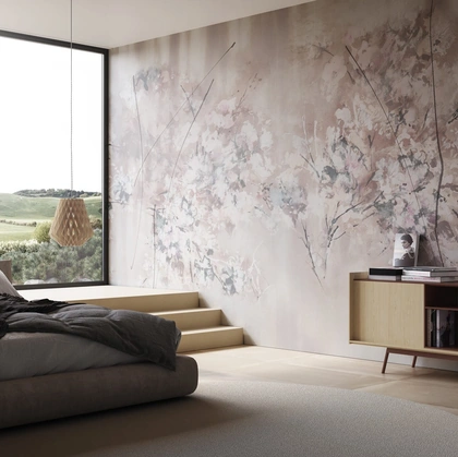 Carta da parati floreale moderna Aomi di Instabilelab