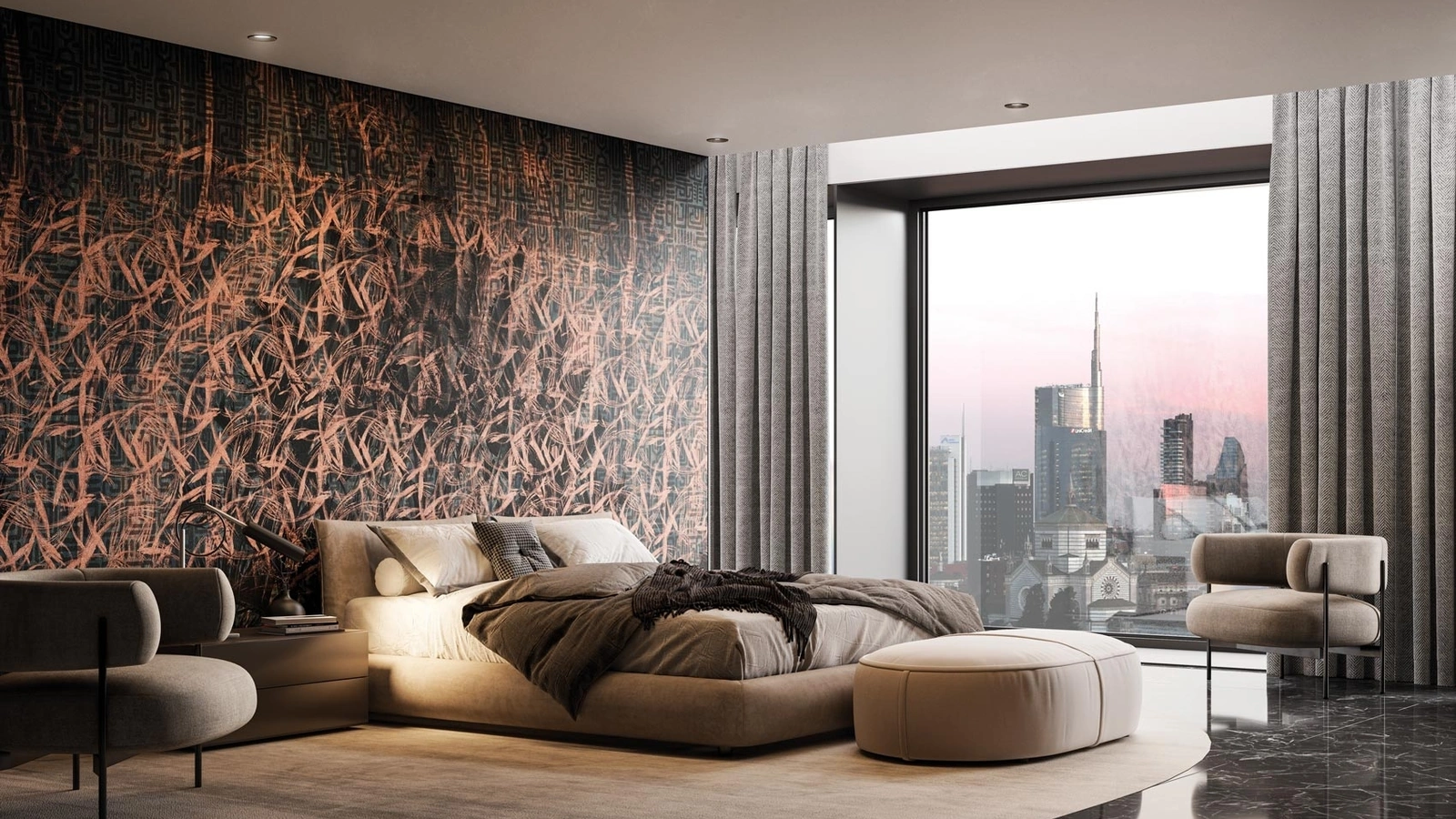 Carta da parati Zoe Instabilelab