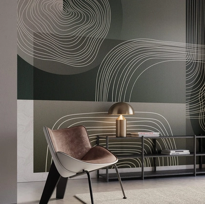 Carta da parati Samira di Instabilelab