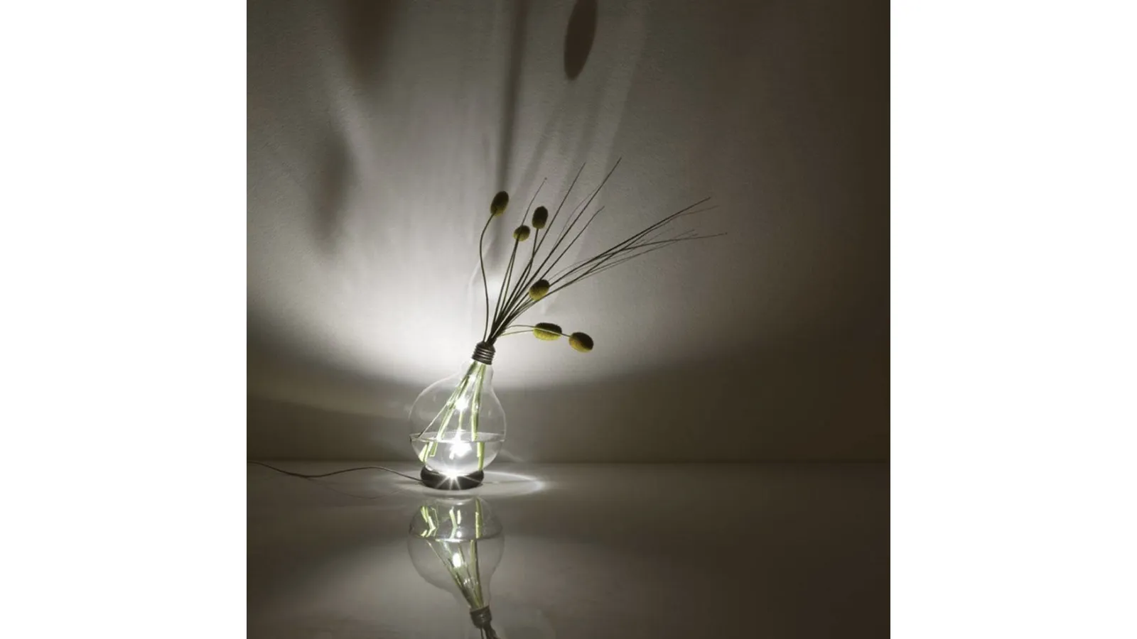 Lampada Bulbovaso da tavolo di Vesoi