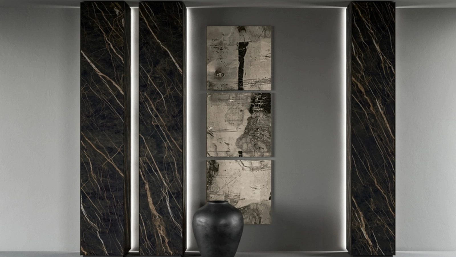 Armadio Freedhome Pilastri a Parete di Caccaro