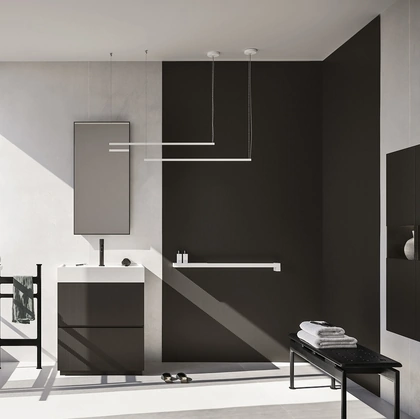 Mobile da Bagno a terra Code 03 in laccato di Arbi