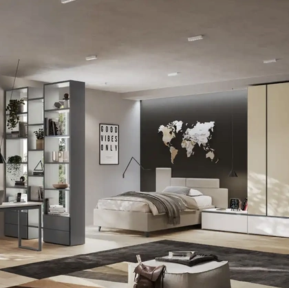 Cameretta per ragazzi Y113 di Moretti Compact Camerette