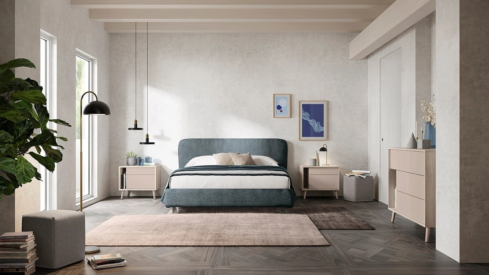 Gruppo Notte Gape con piedini di Colombini Casa