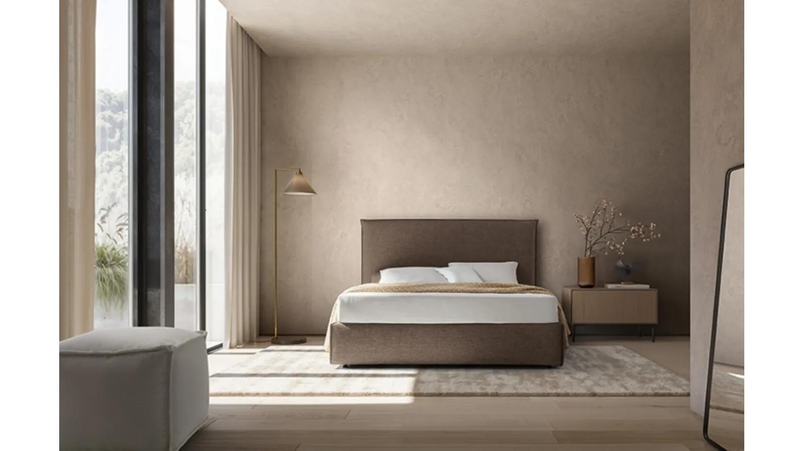 Letto Ventura maxi con box contenitore di Ennerev