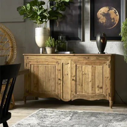 Madia Pomonte realizzata in legno di Old Pine di Dialma Brown