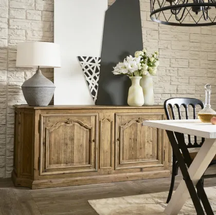 Madia sagomata Versilia realizzata in legno di Old Pine di Dialma Brown