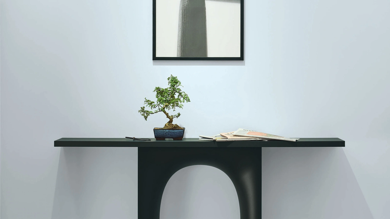 Mobile ingresso Consolle Holo di Kristalia