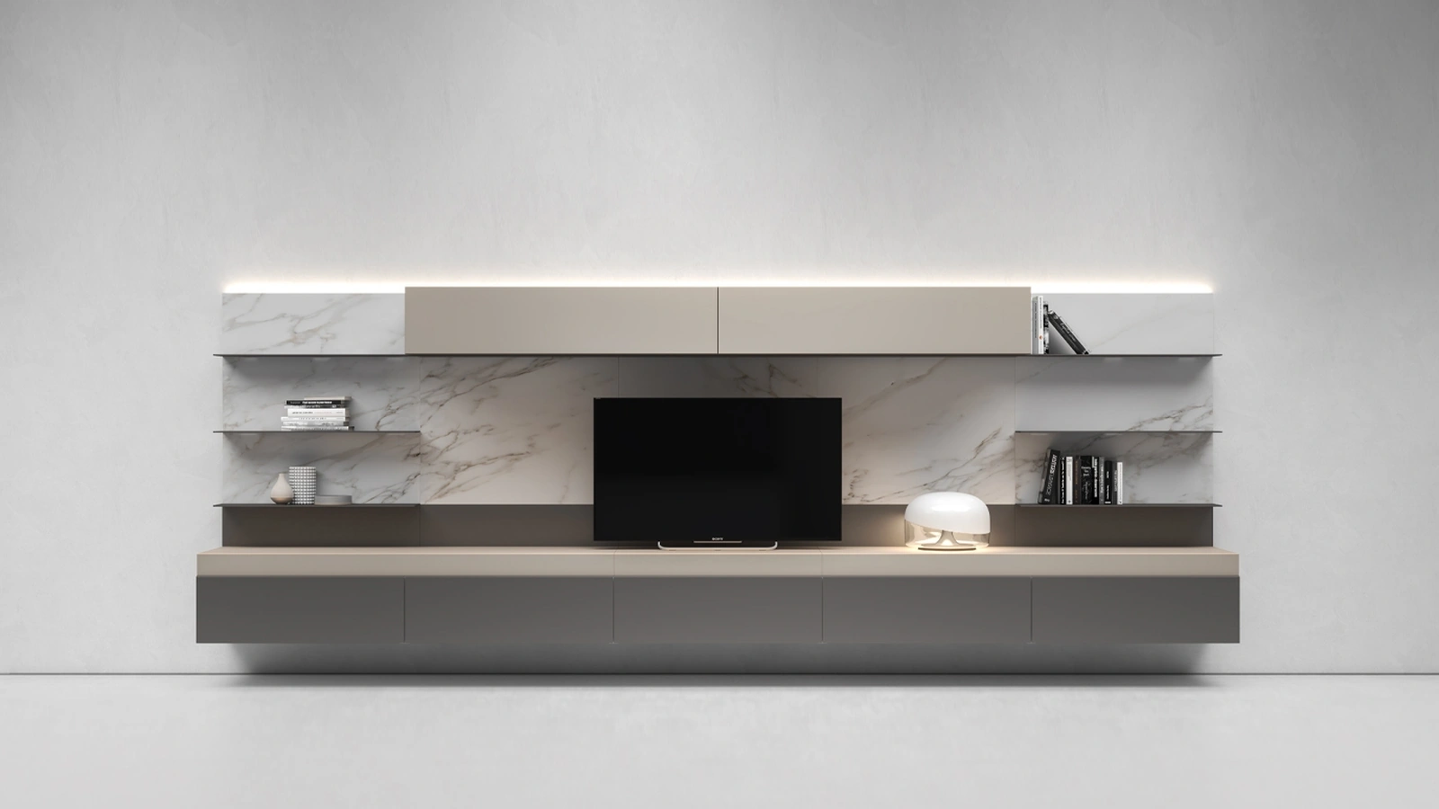 Mobile Porta Tv I-ModulART E di Presotto