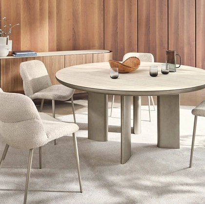 Sedia Onda in tessuto imbottito Calligaris