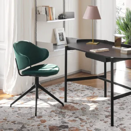 Sedia girevole Holly di Calligaris