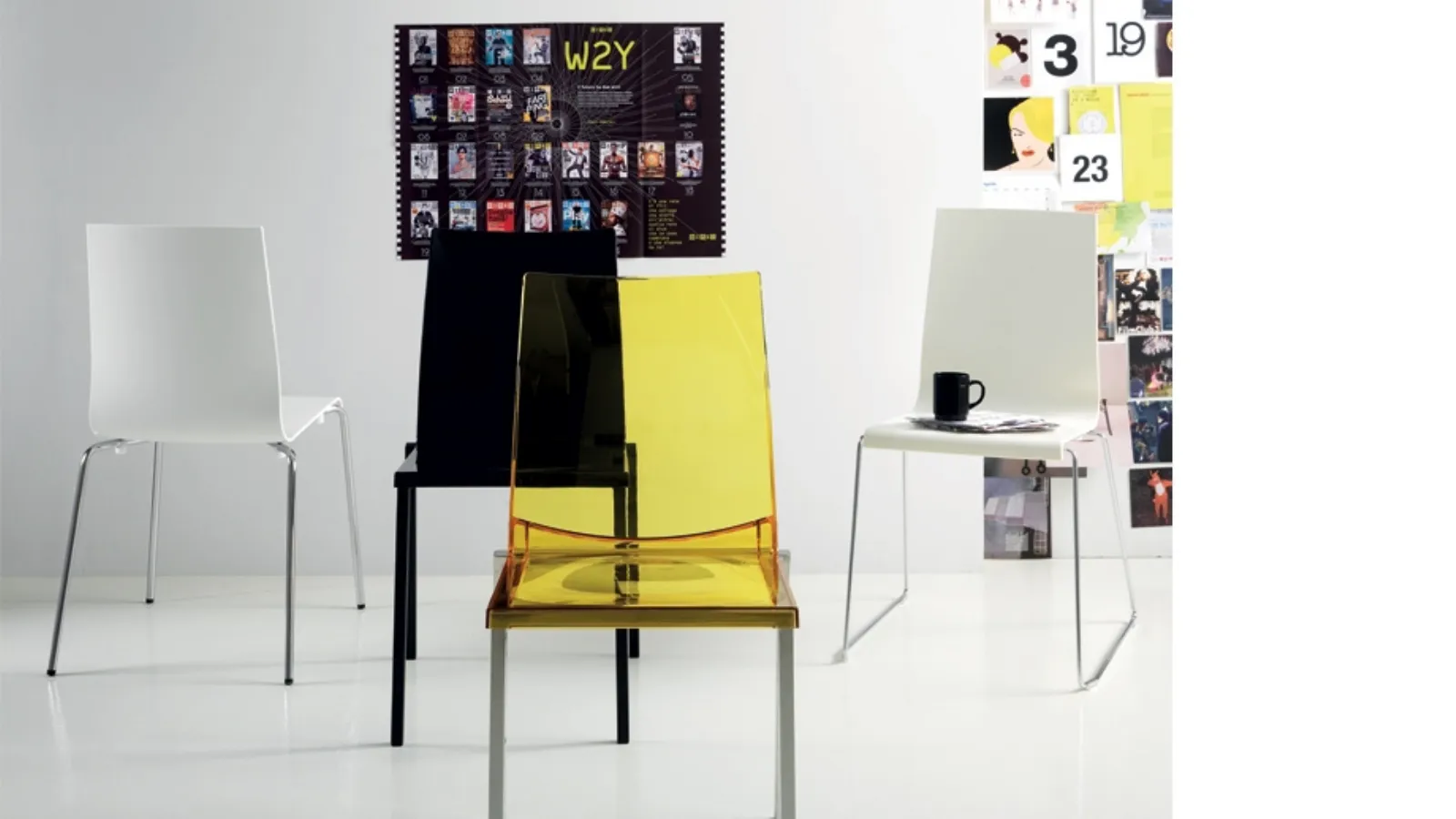 Sedia Kuadra di Scavolini