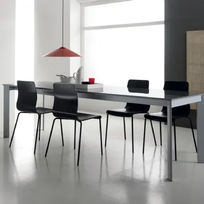 Tavolo allungabile in vetro Desko di Scavolini