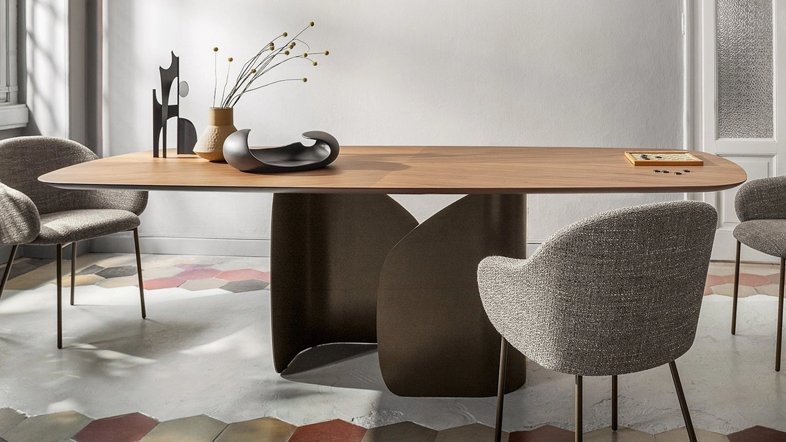 Tavolo in legno Twins di Calligaris