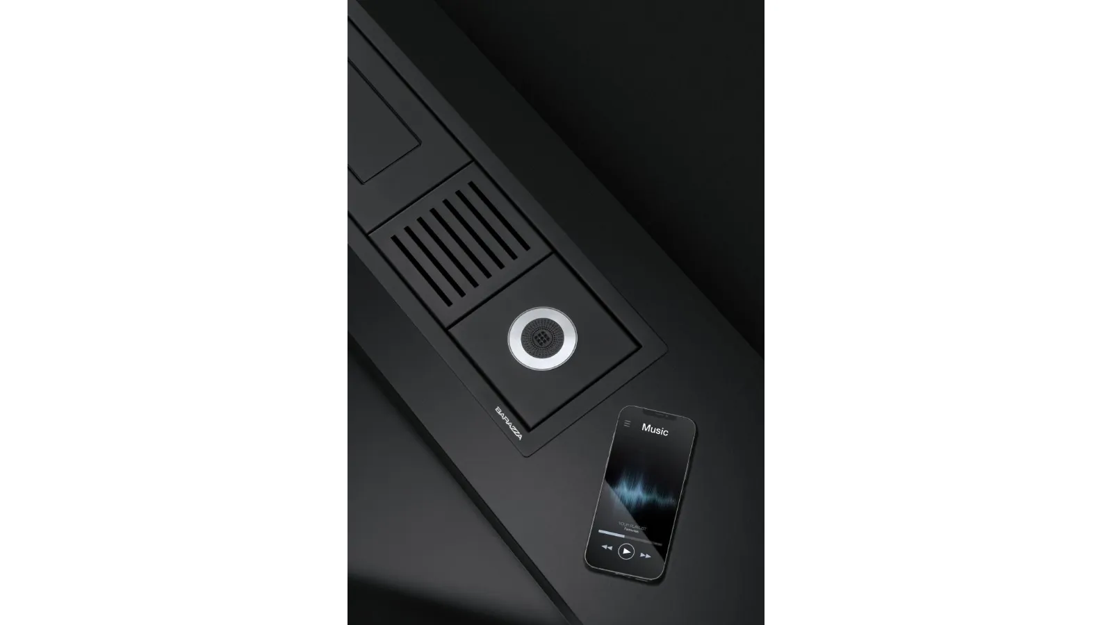  CASSA BLUETOOTH IN ACCIAIO INOX 