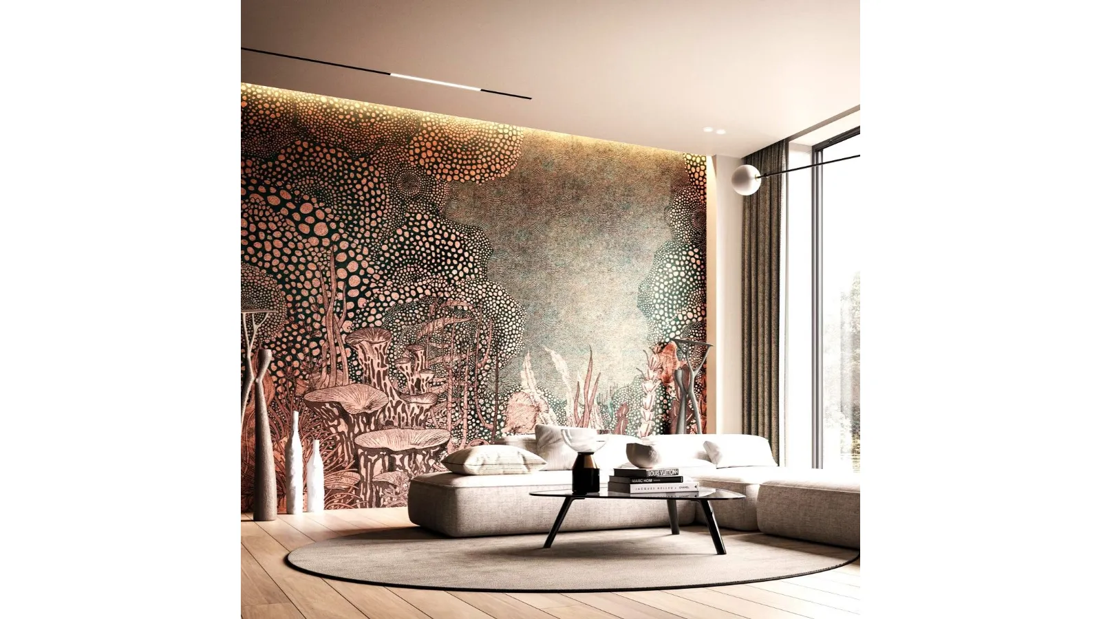 carta da parati per cucine moderne