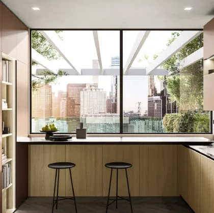 Cucina Design angolare Ak Project 02 di Arrital
