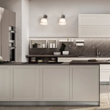 Cucina Moderna Carattere Dark Pulpis di Scavolini