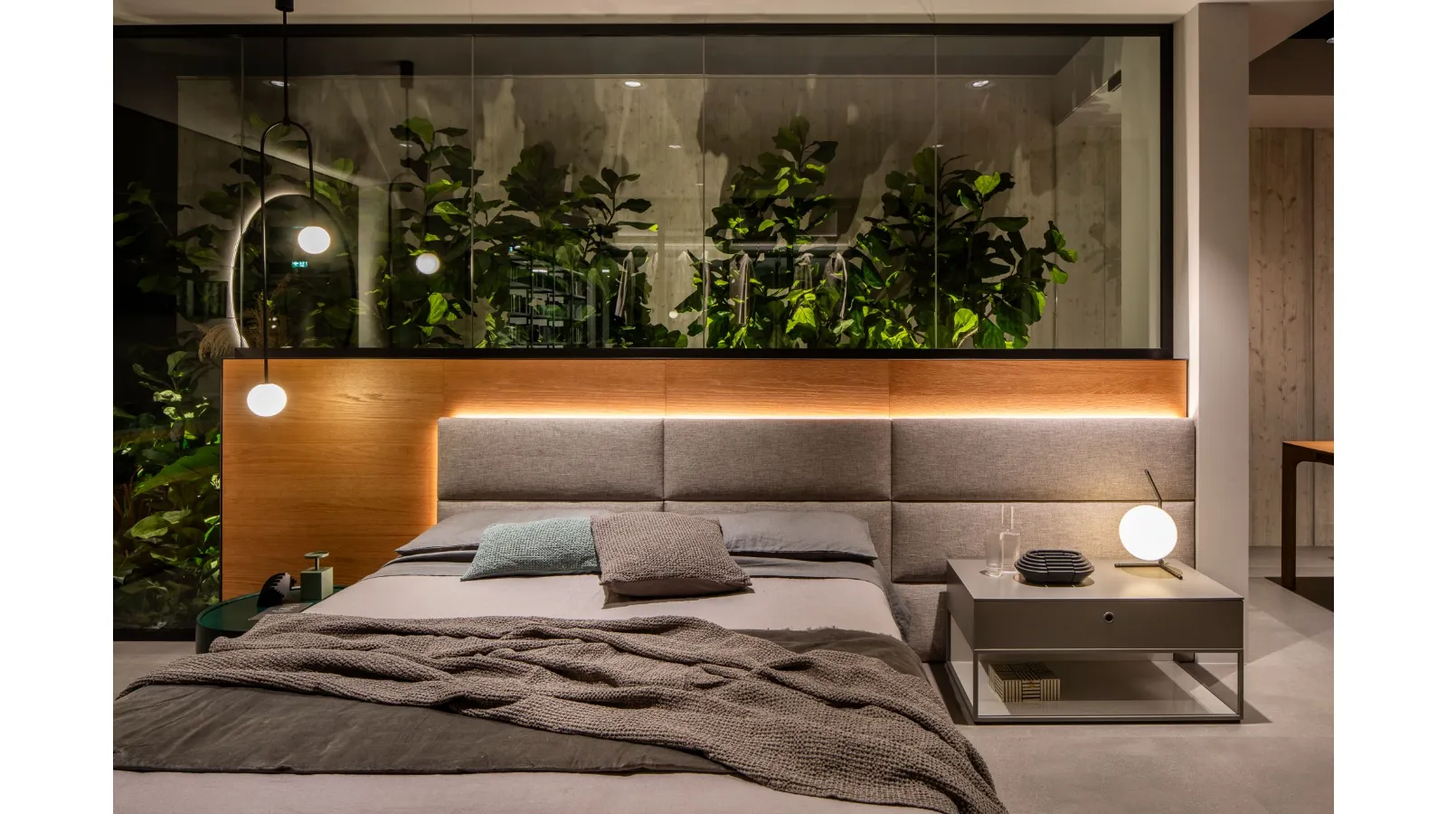 Il letto come protagonista dello spazio