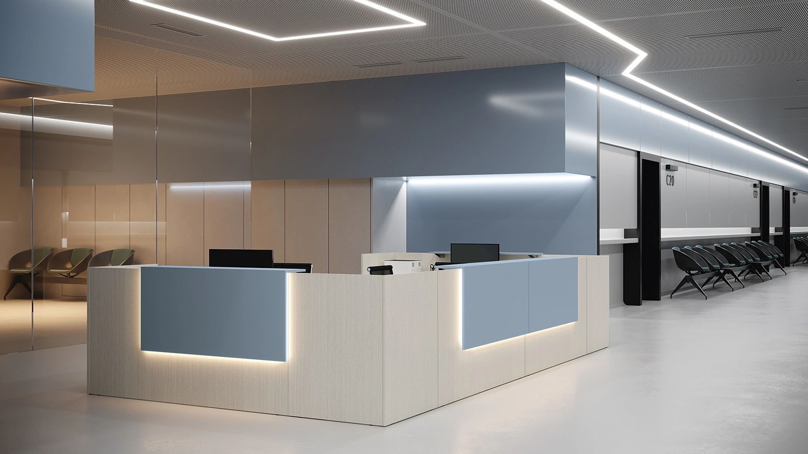 Reception Color 02 di Colombini Office