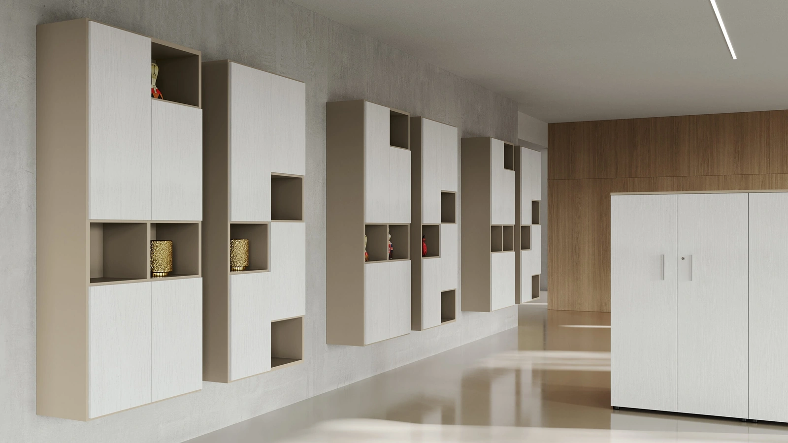 Libreria Infinity Sospesa di Colombini Office