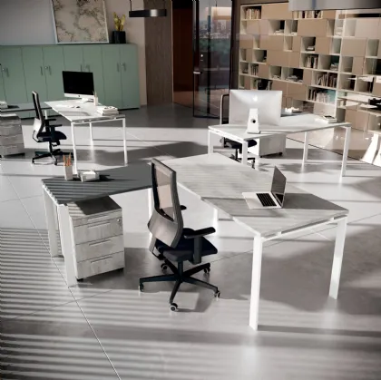 Scrivania Operativa Loft City On 06 di Colombini Office