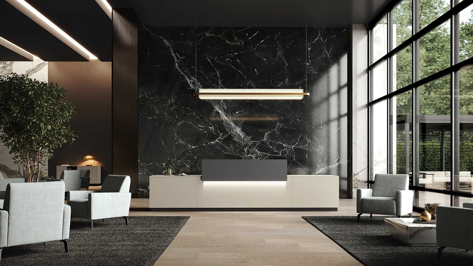 Reception Class 01 di Colombini Office